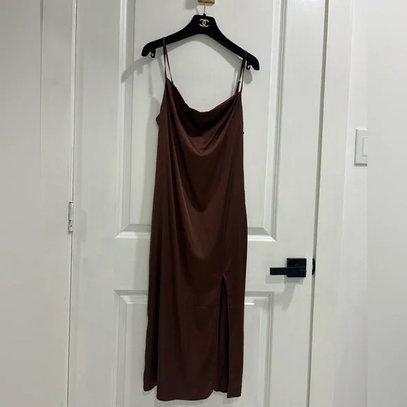 Forever 21 | Dresses | Elegant Brown Slip Dress Forever 2 | Poshmark